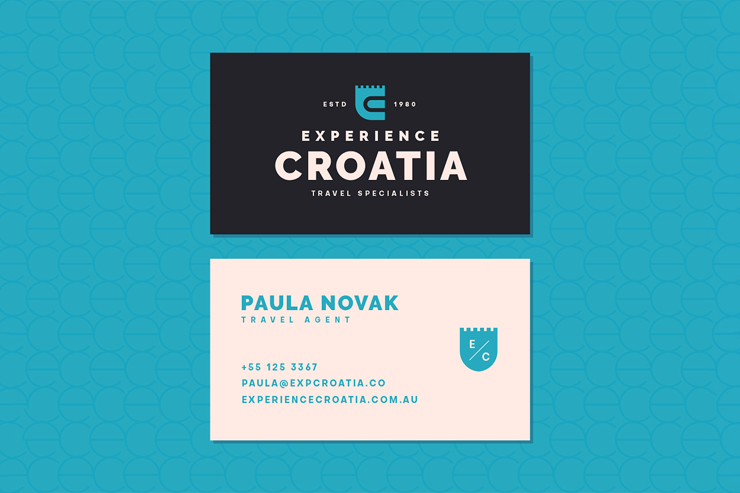 Experience Croatia Travel Business Card - World's No.1 Business Card