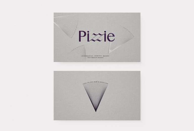 Pizzie business cards