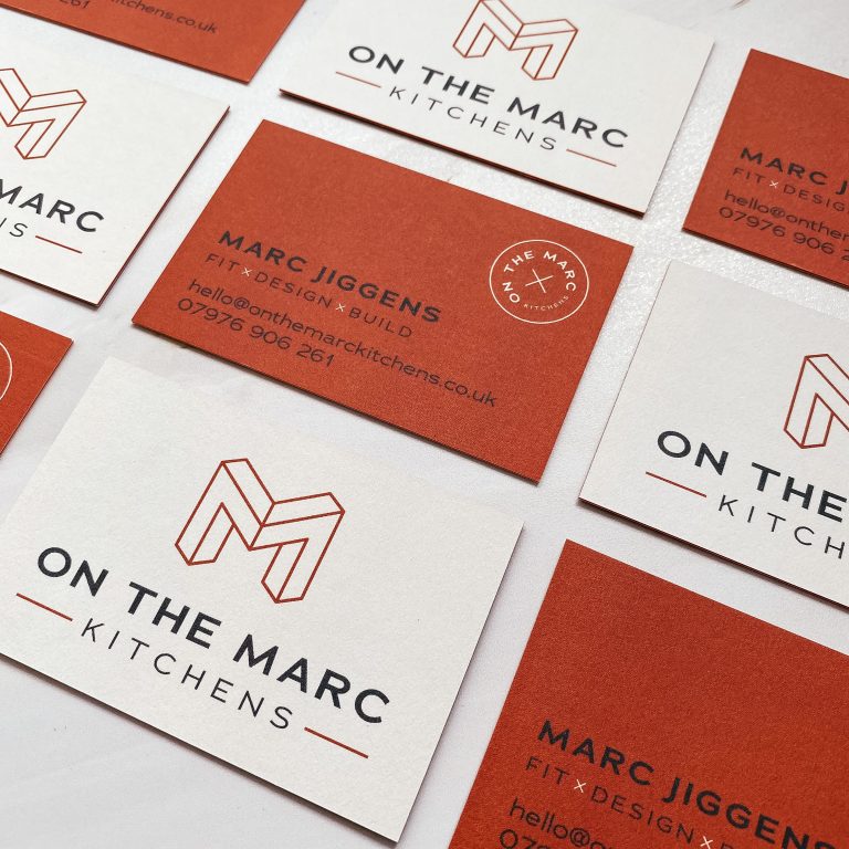 On The Marc Kitchens business cards