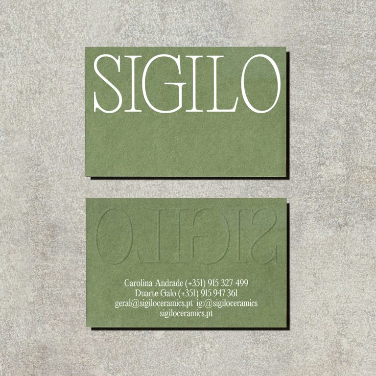 Sigilo business cards