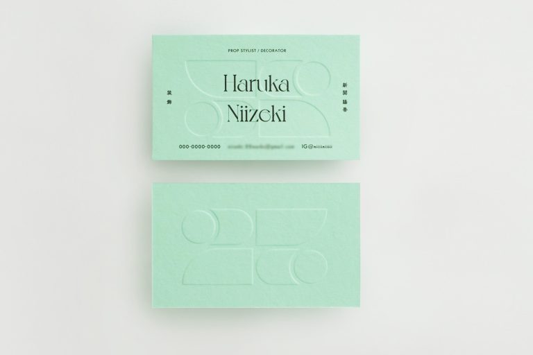 Haruka Niizeki business cards