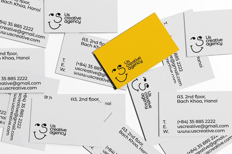 Us Creative Agency business cards