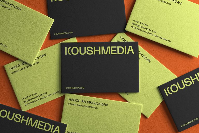 Koushmedia Business Cards
