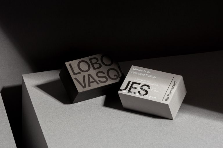 Lobo Vasques law firm business cards_1