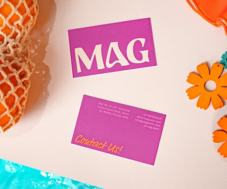 Mag Swimwear business card
